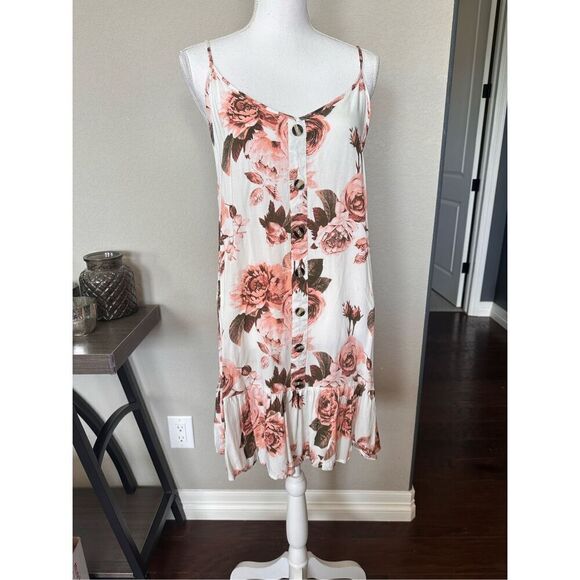 Rose Print Sundress - Picture 1 of 5